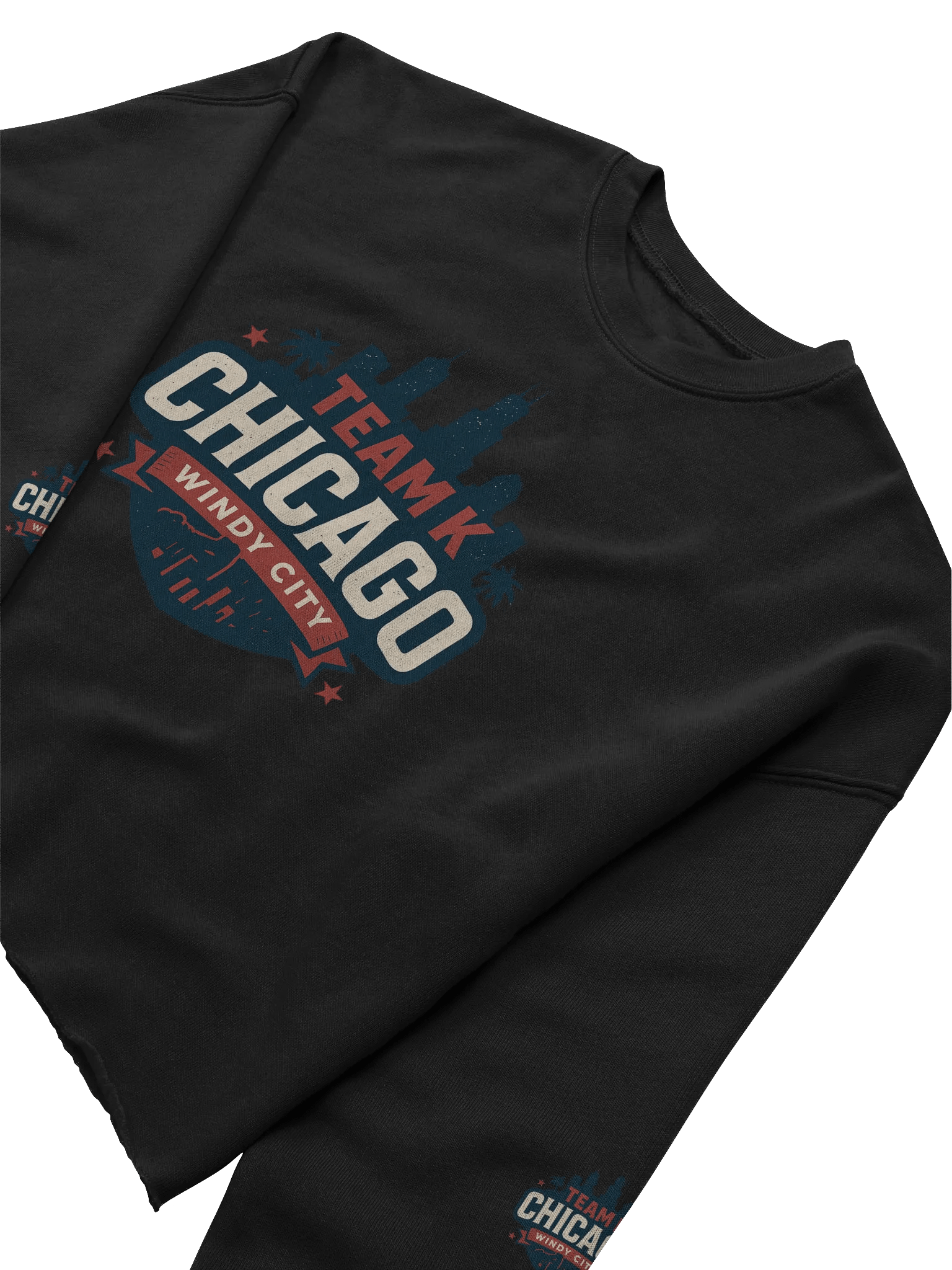 Team K Chicago Crop Sweatshirt product image (5)
