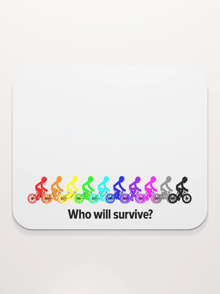 MIKAN Bicycle Mouse Pad(Who will survive?) product image (2)