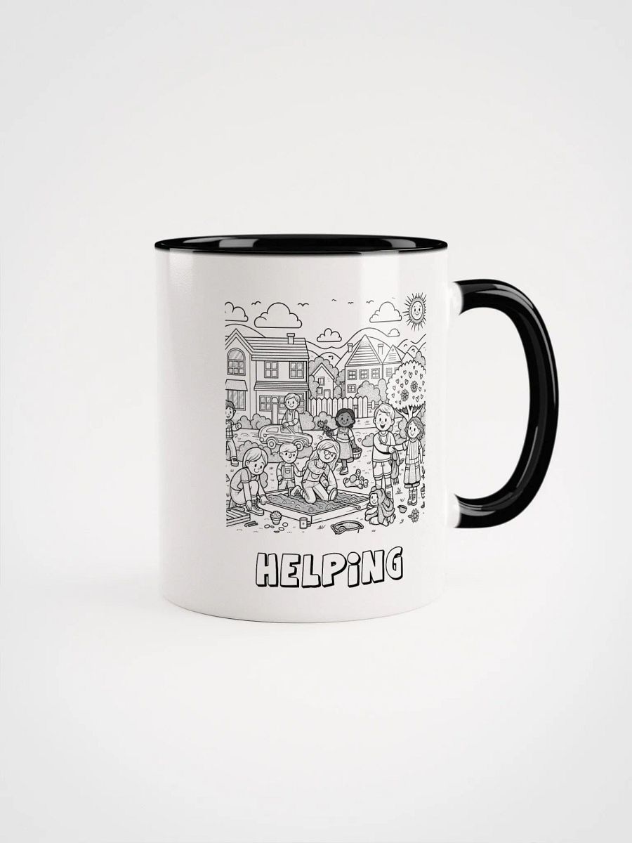 Helping Hands, Healing Hearts Coloring Book Mug product image (1)