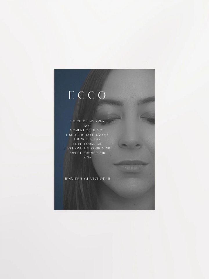 Ecco - Song Title Poster product image (2)