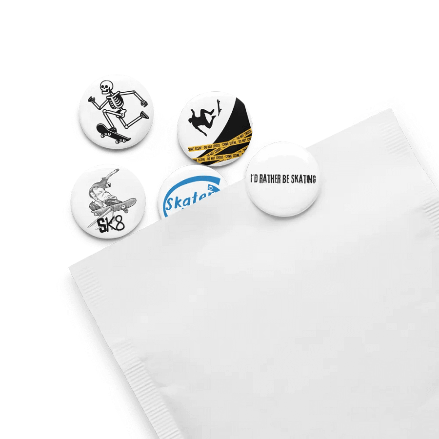 Skater Pin Button Set product image (13)