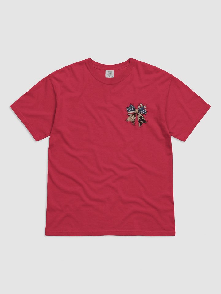 Patriotic Soldier Bow T-Shirt product image (10)