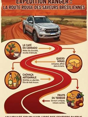 Prêt pour un voyage culinaire hors normes ? Suivez l'Expédition Ranger sur la Route Rouge pour découvrir les trésors cachés du Brésil ! 🇧🇷 On explore le terroir, de la récolte d'altitude du Café du Cerrado aux notes chocolatées, jusqu'à la fameuse Cachaça Artisanale distillée en fûts de bois locaux. Sans oublier les Fruits du Terroir et le surprenant Queijo Minas. Un voyage gourmand pour l'âme et les papilles. ➡️ Cliquez pour vivre l'aventure complète et découvrir ces saveurs uniques ! #RangerExpedition #LCT #RoadTripGourmand #VoyageBrésil #ExpéditionRanger #Cachaça #CaféDuMonde #HorsDesSentiersBattus #LCT