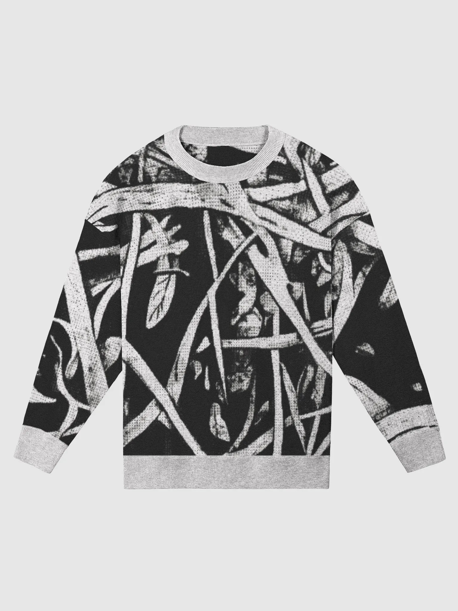 Monochrome Harmony Knit Sweater product image (4)
