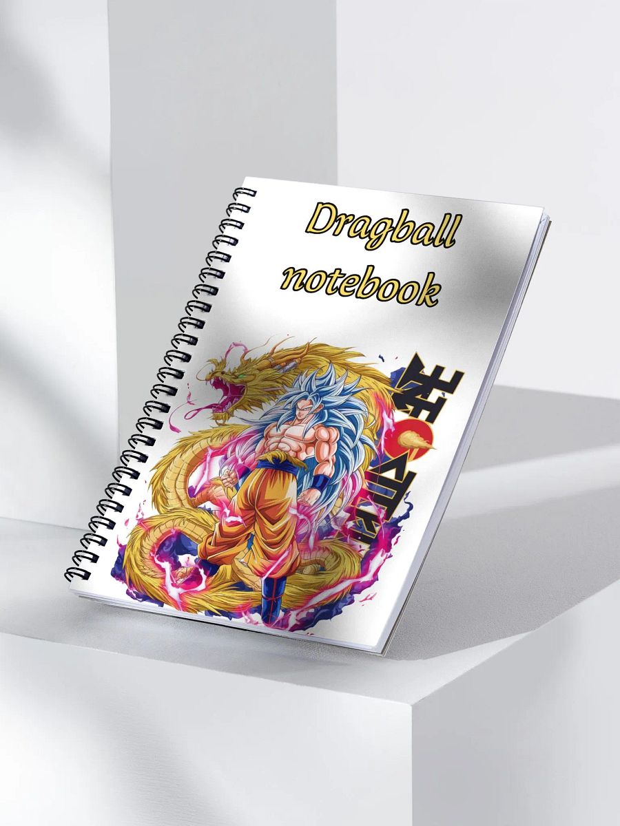 Saiyan Power Spiral Notebook product image (3)