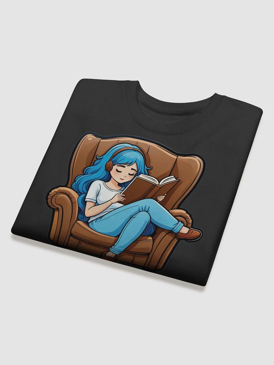 Blissful Reading Cartoon Sweatshirt product image (4)