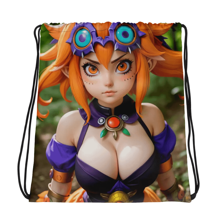 Mystical Maiden All-Over Drawstring Bag product image (1)