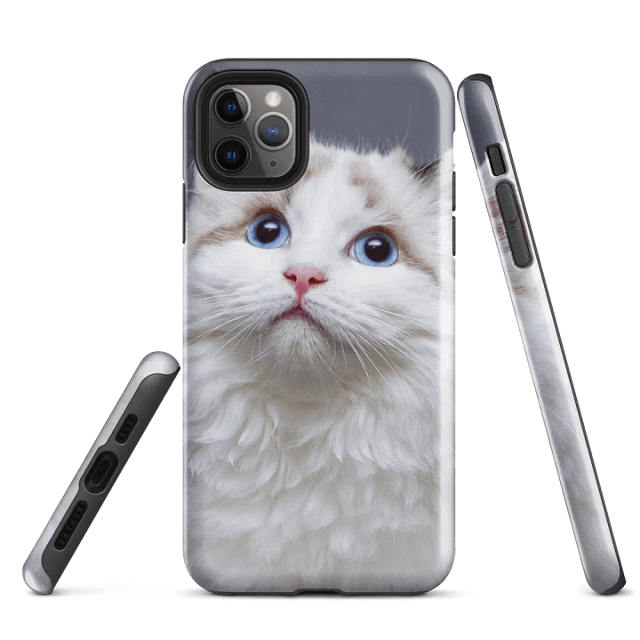 Elegant Cat Design Phone Case: Style and Protection in One product image (1)