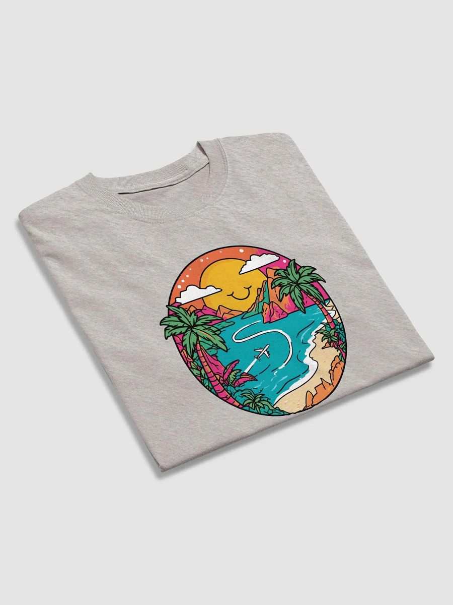 Gildan Heavyweight T-Shirt | AI Design Travel icon product image (3)