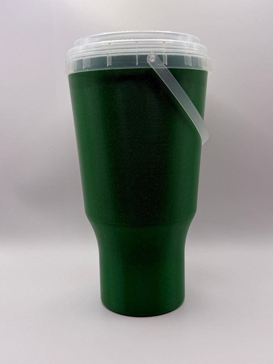 The Commuter's Bucket Companion: Car Cup Holder Adapter for Latte Buckets product image (3)