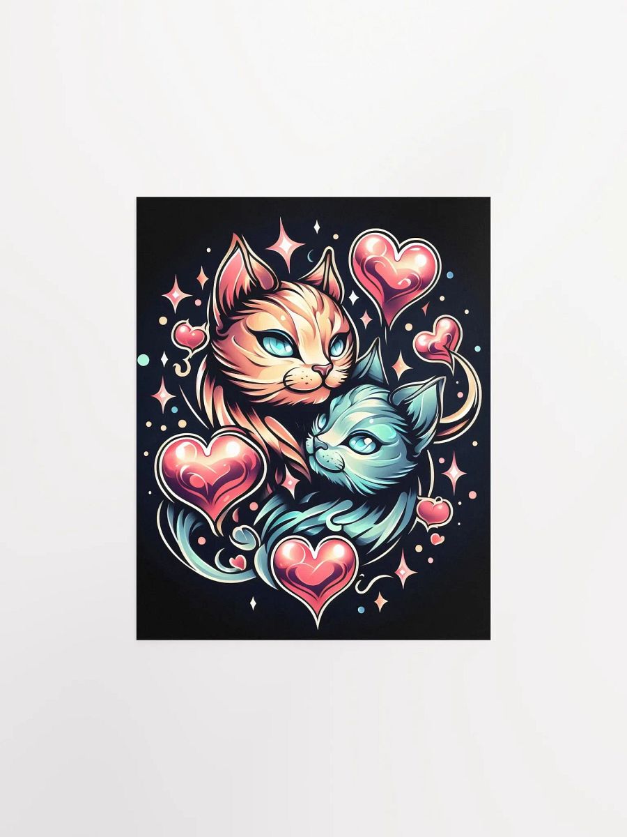 Feline Magic Love Poster product image (1)