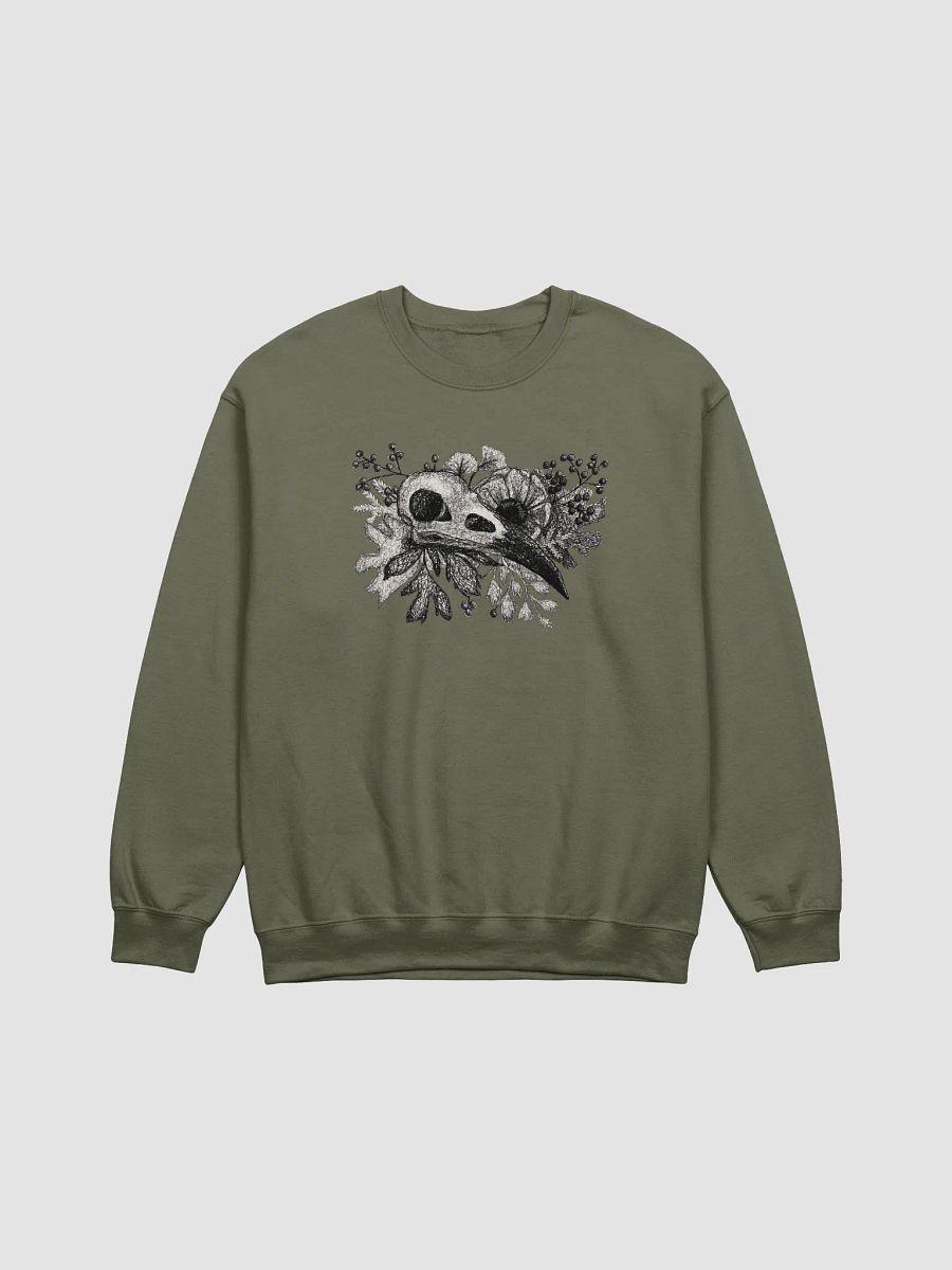 Dark Raven Skull Unisex Sweatshirt product image (1)