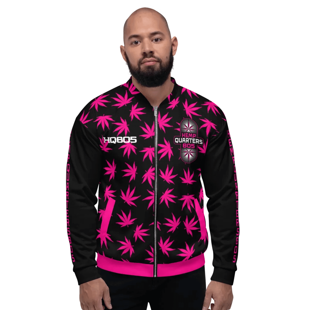 HempQuartes Pink Zip Up Jacket product image (3)