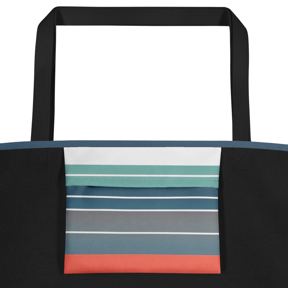 70's Sunset Stripes Tote Bag product image (2)