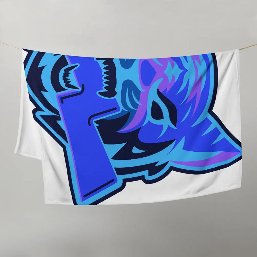 Blue Thunder Throw Blanket product image (9)
