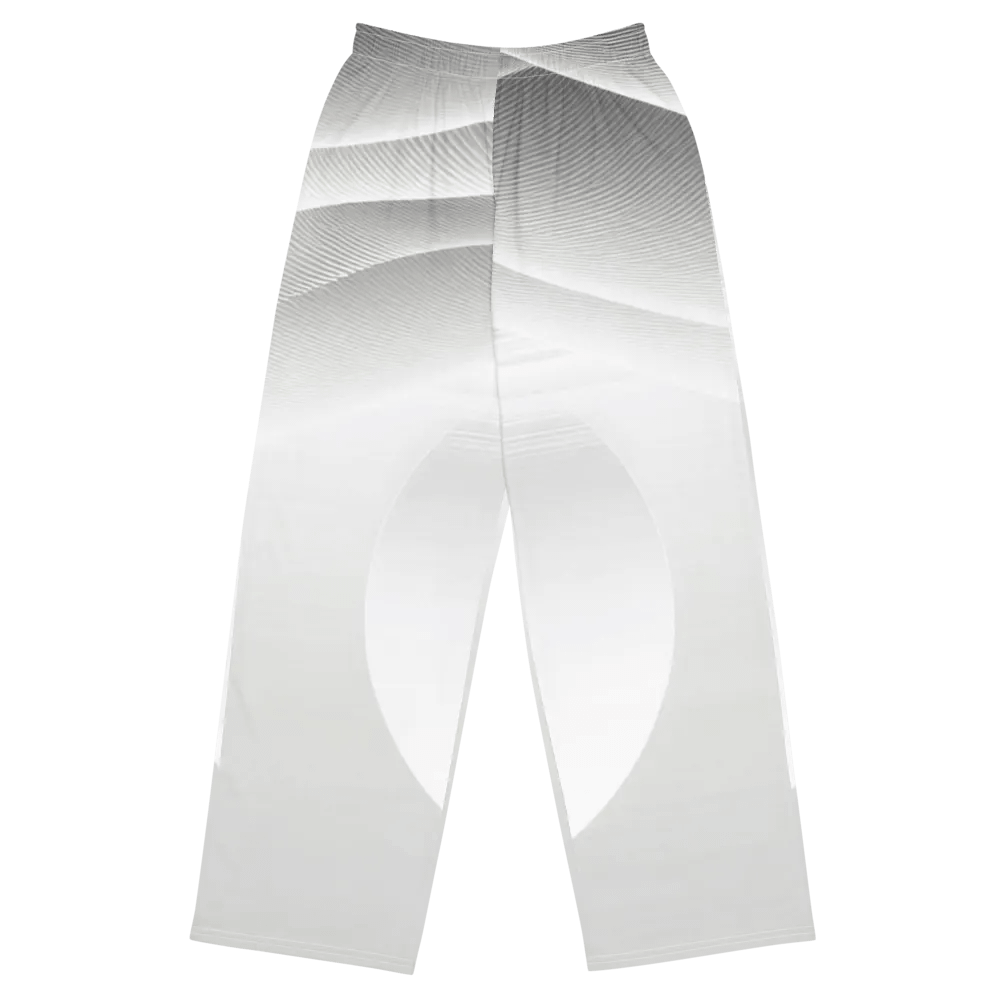 Men's Stream-White-2 Print Pants product image (1)