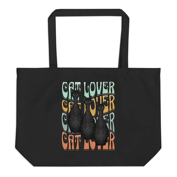 Cat Lover Whimsical Tote Bag product image (1)