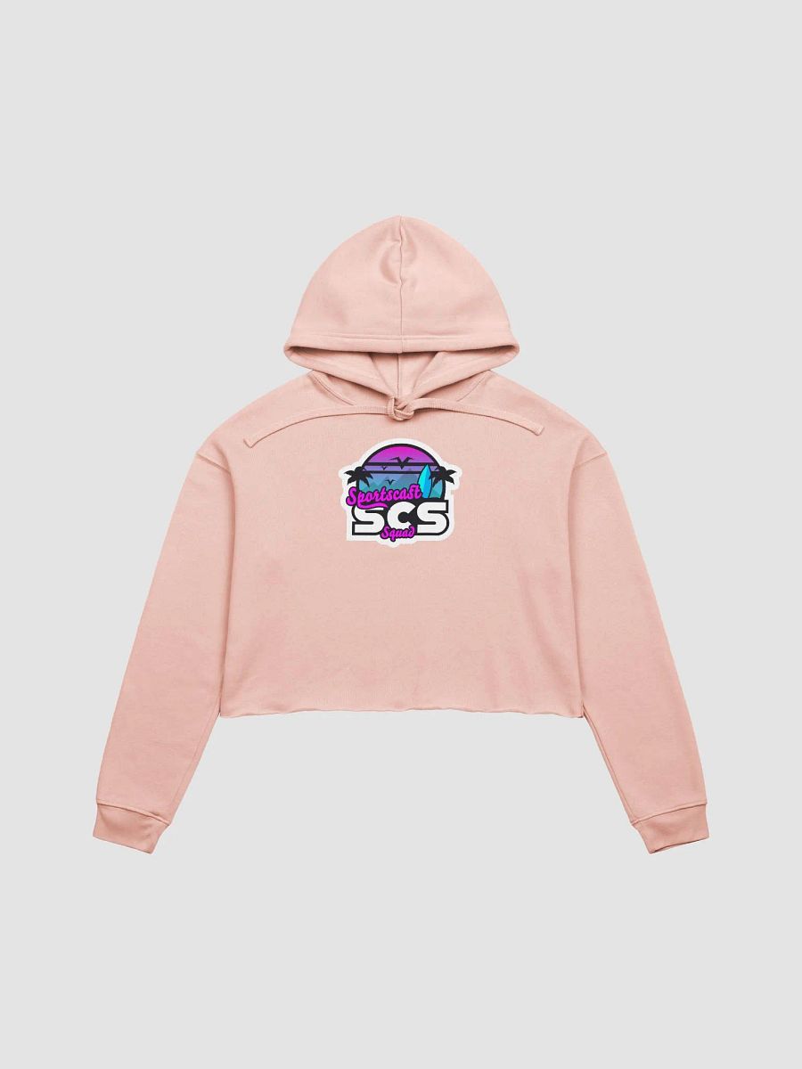 SCS SUMMERTIME FLEECE CROP TOP HOODIE product image (1)