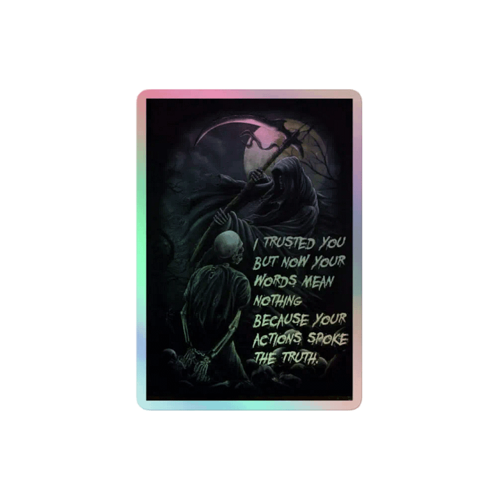 i trusted you holo product image (2)