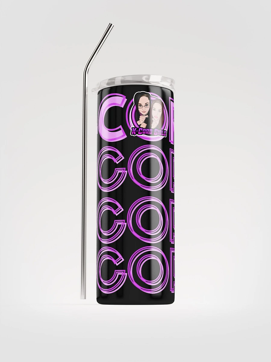 K-Cord Stainless Steel Tumbler With Straw product image (1)