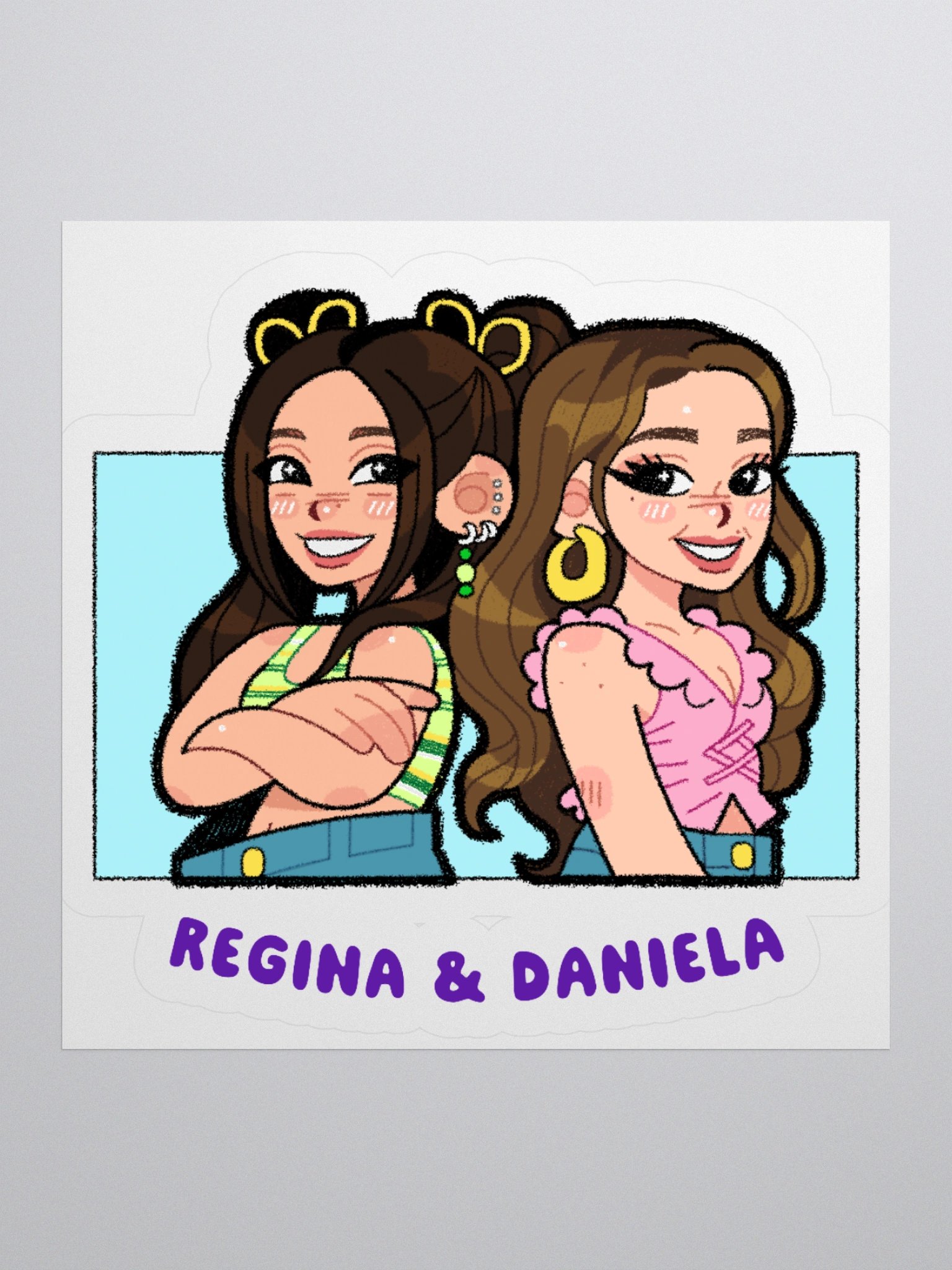 Regina & Daniela Sticker (Single) product image (1)