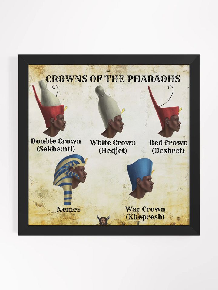 Framed Wall Poster Crowns of the Pharaohs product image (1)