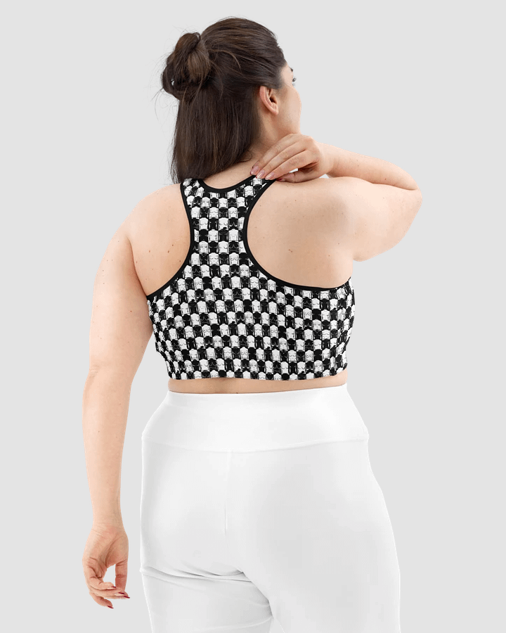 Spectrum Cropped Sports Vest product image (3)