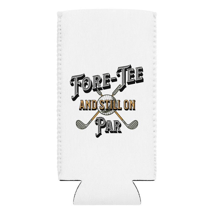 Fore-Tee And Still On Par Golf Vintage Club Can Cooler product image (2)