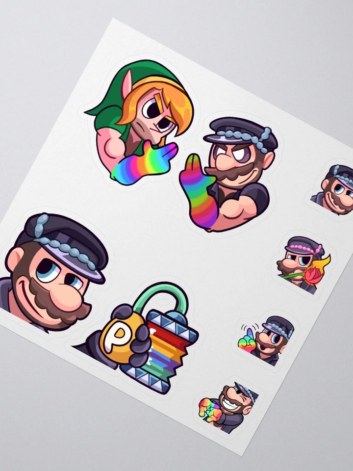 gayMario: Sticker Set product image (2)