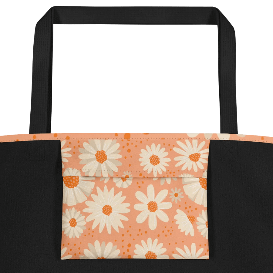 " D3" Peachy Blooms Tote product image (2)