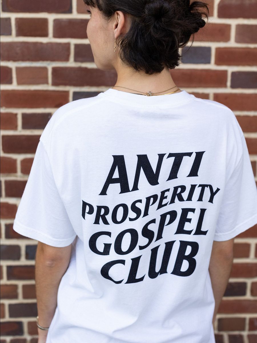 Anti-Prosperity Gospel Club (Black Logo) product image (1)