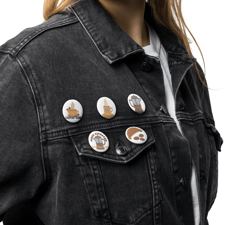 Heartfelt Coffee Pins Set product image (17)