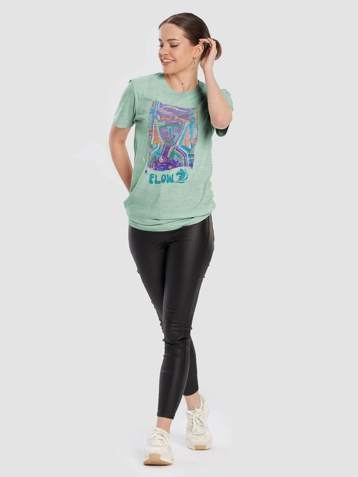 Beautiful and soft artistic Tshirt, "Flow", Special colours product image (20)