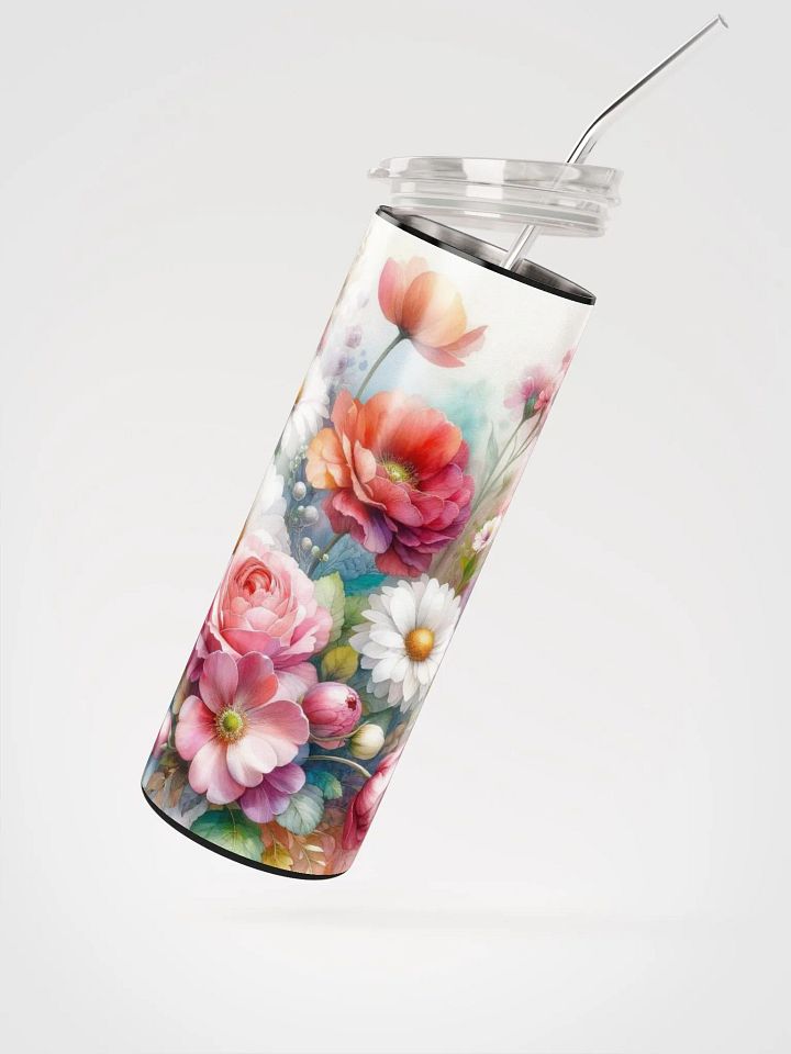 Bouquet Bliss Tumbler: Sip in Style with Floral Elegance! product image (2)
