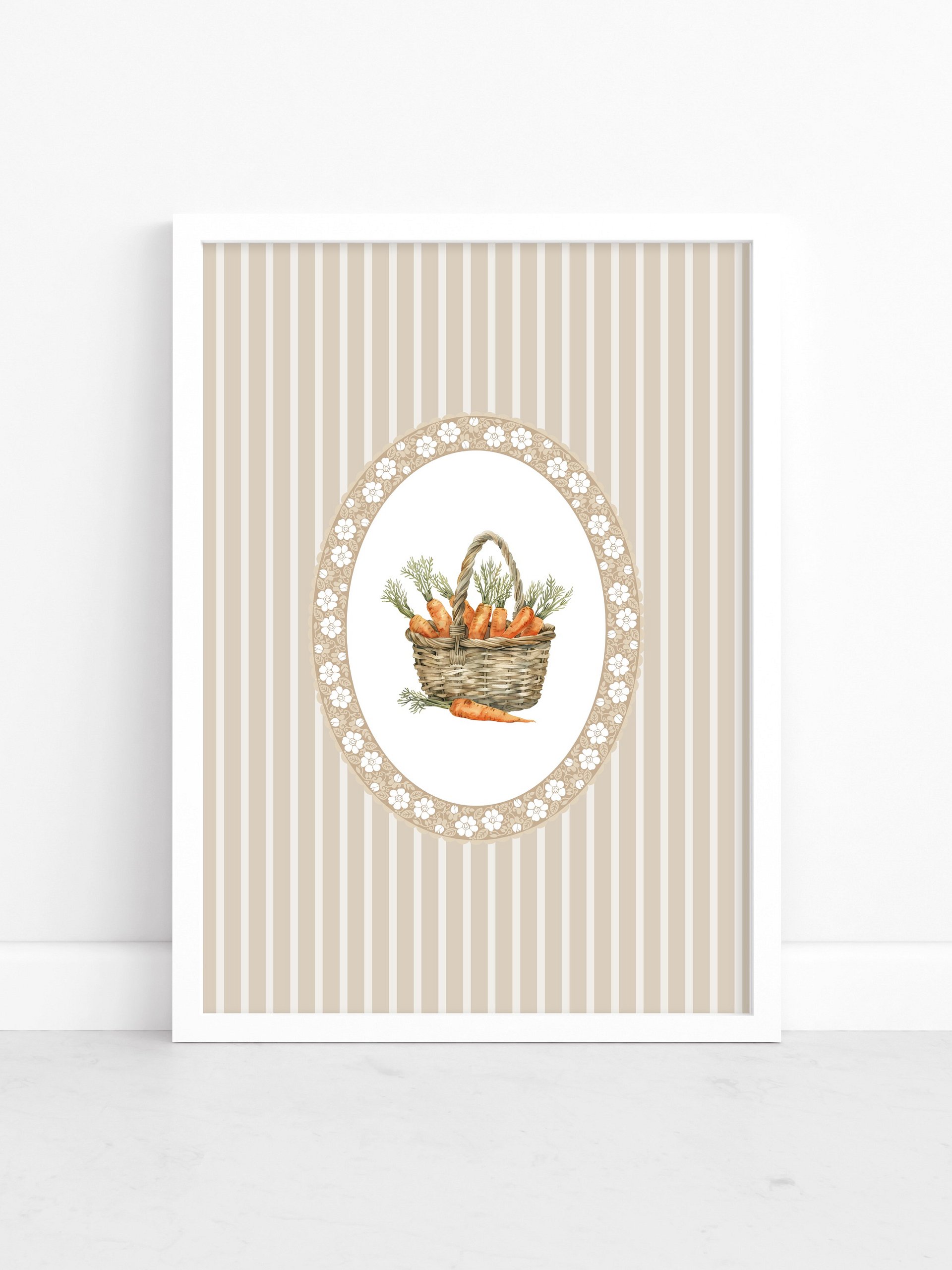 Classic Nursery Print, Boho Floral product image (1)