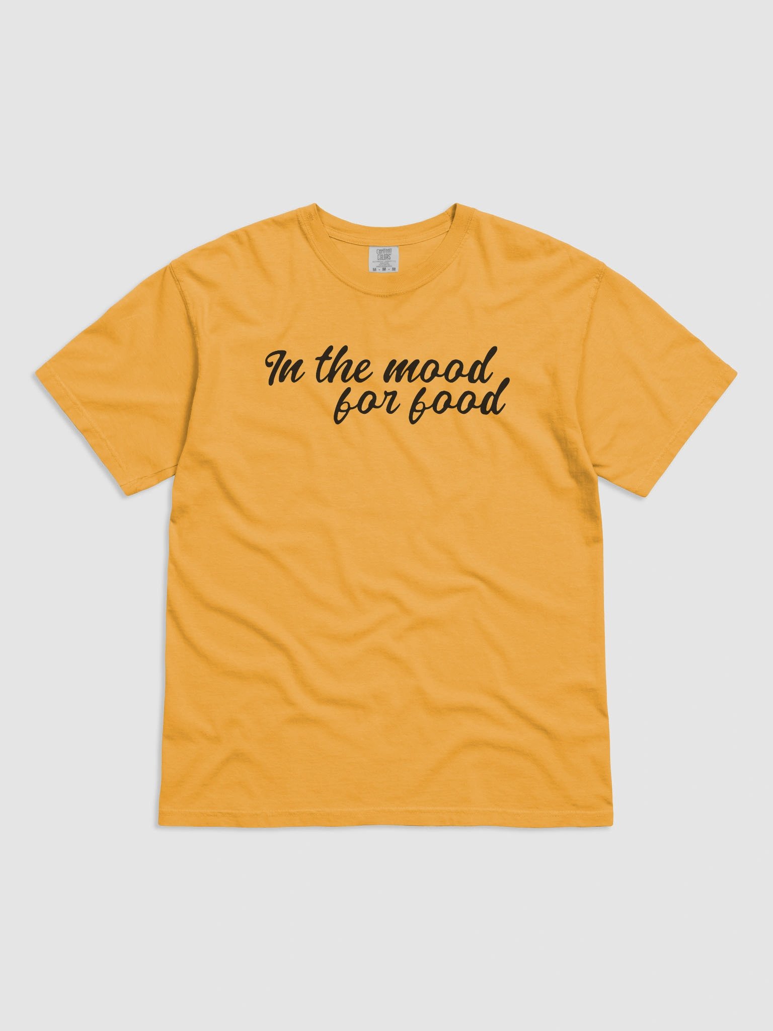 In The Mood For Food | Tee – Black Pepper (Comfort Fit) product image (3)