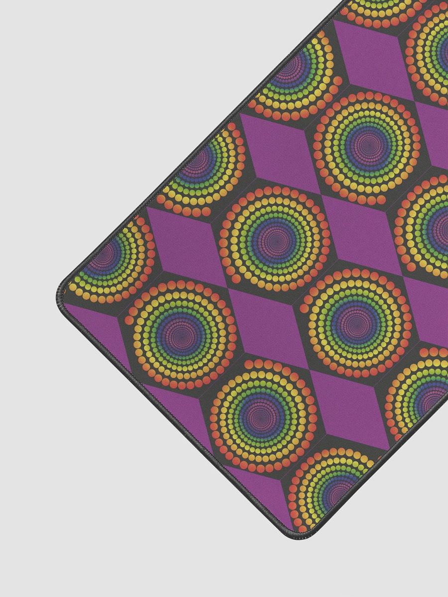 Vivid Spirals Desk Mat product image (2)