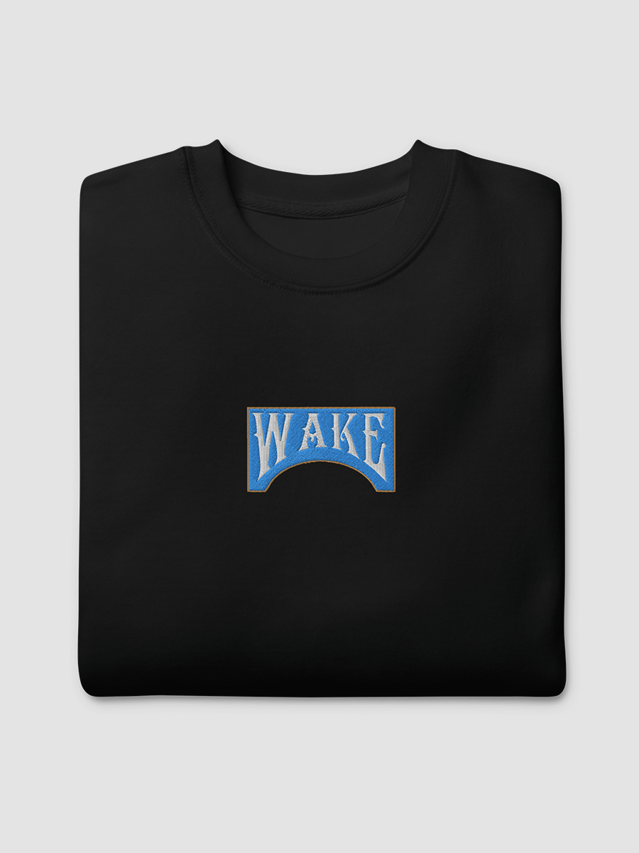 MSU Wake Card Crewneck (Blue) product image (3)