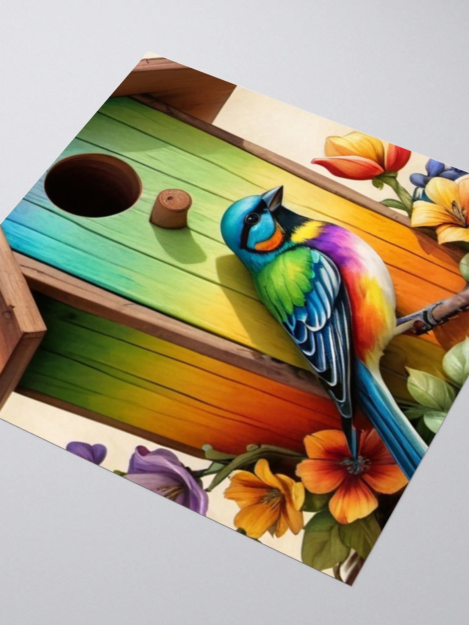 Whimsical Aviary Sticker product image (7)