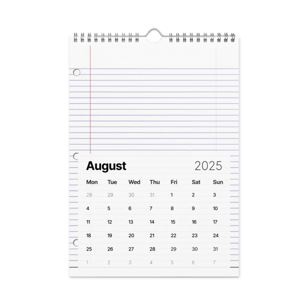 2025 Customizable Wall Calendar: Plan, Dream, Achieve product image (2)