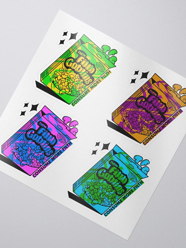 Consume More Filth Stickers product image (2)