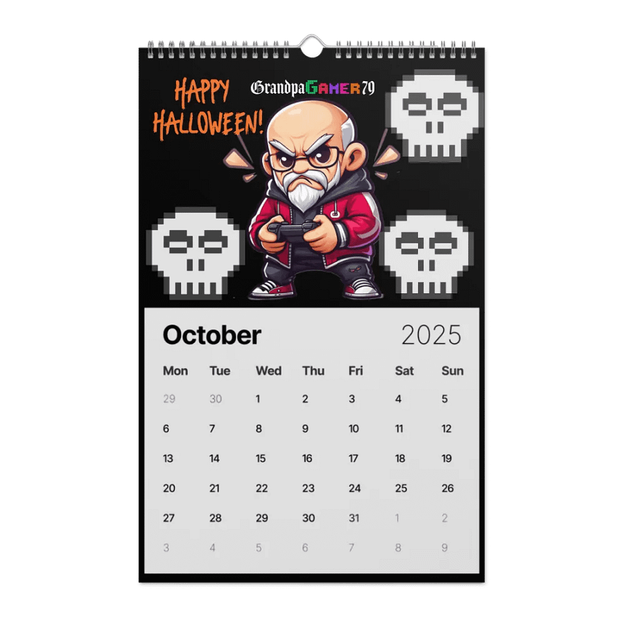 GrandpaGamer79 2025 Calendar product image (9)