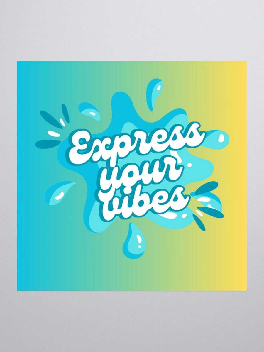 Express your vibes stickers product image (3)