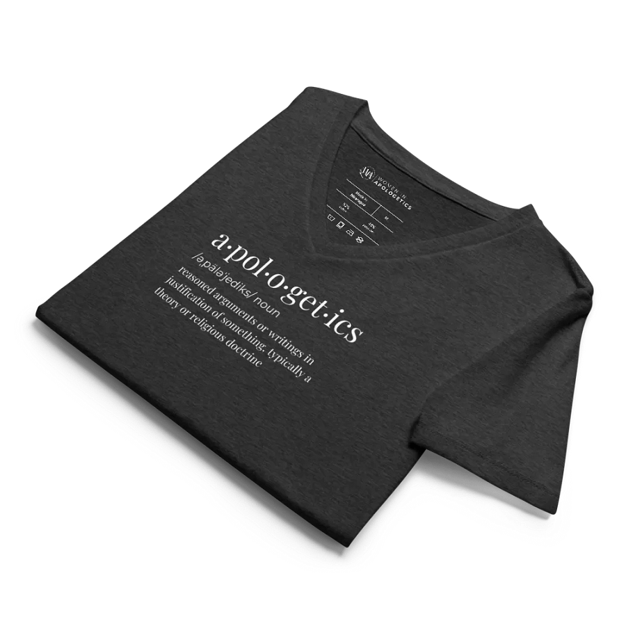 Apologetics Definition Women's V-Neck T-Shirt product image (8)