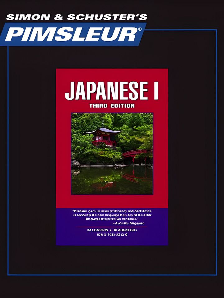 Japanese I, Comprehensive: Learn to Speak and Understand Japanese with Pimsleur Language Programs product image (1)