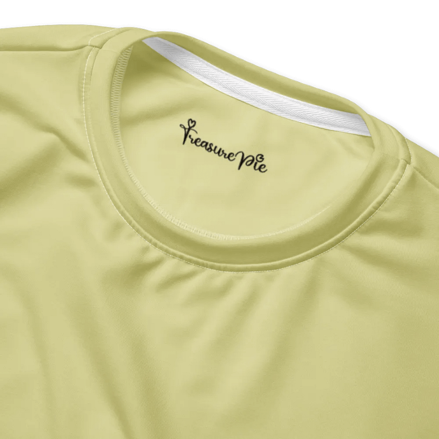 Plain Light Yellow True Summer Unisex Recycled Polyester Heavyweight Premium Sweatshirt by Treasure Pie product image (4)