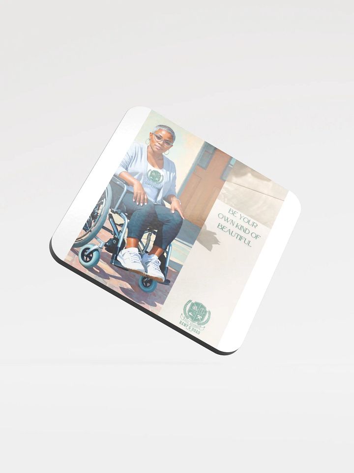 Be You: Glossed Cork Coaster product image (1)