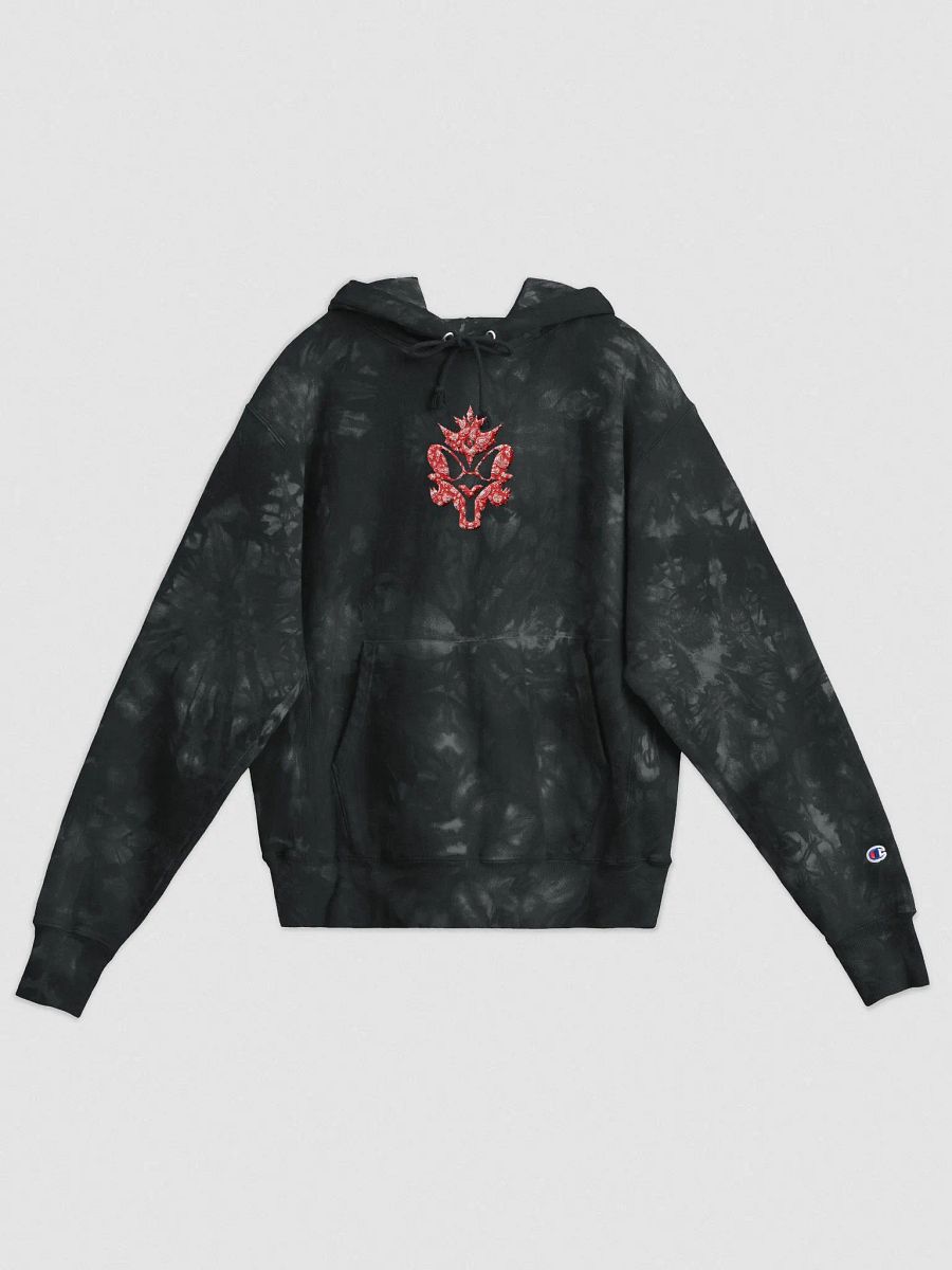 Red Paisley Champion Tie-Dye Hoodie product image (2)
