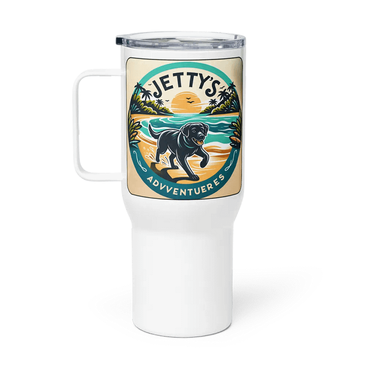 Jetty’s Adventures Logo travel mug product image (1)