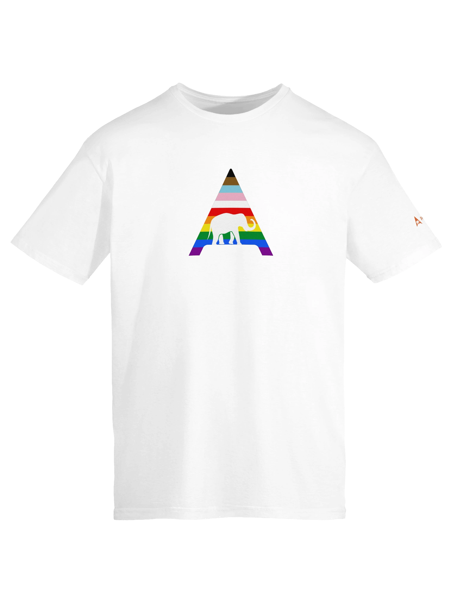 Rainbow ElePHPant Unisex T-Shirt (Light mode) product image (1)